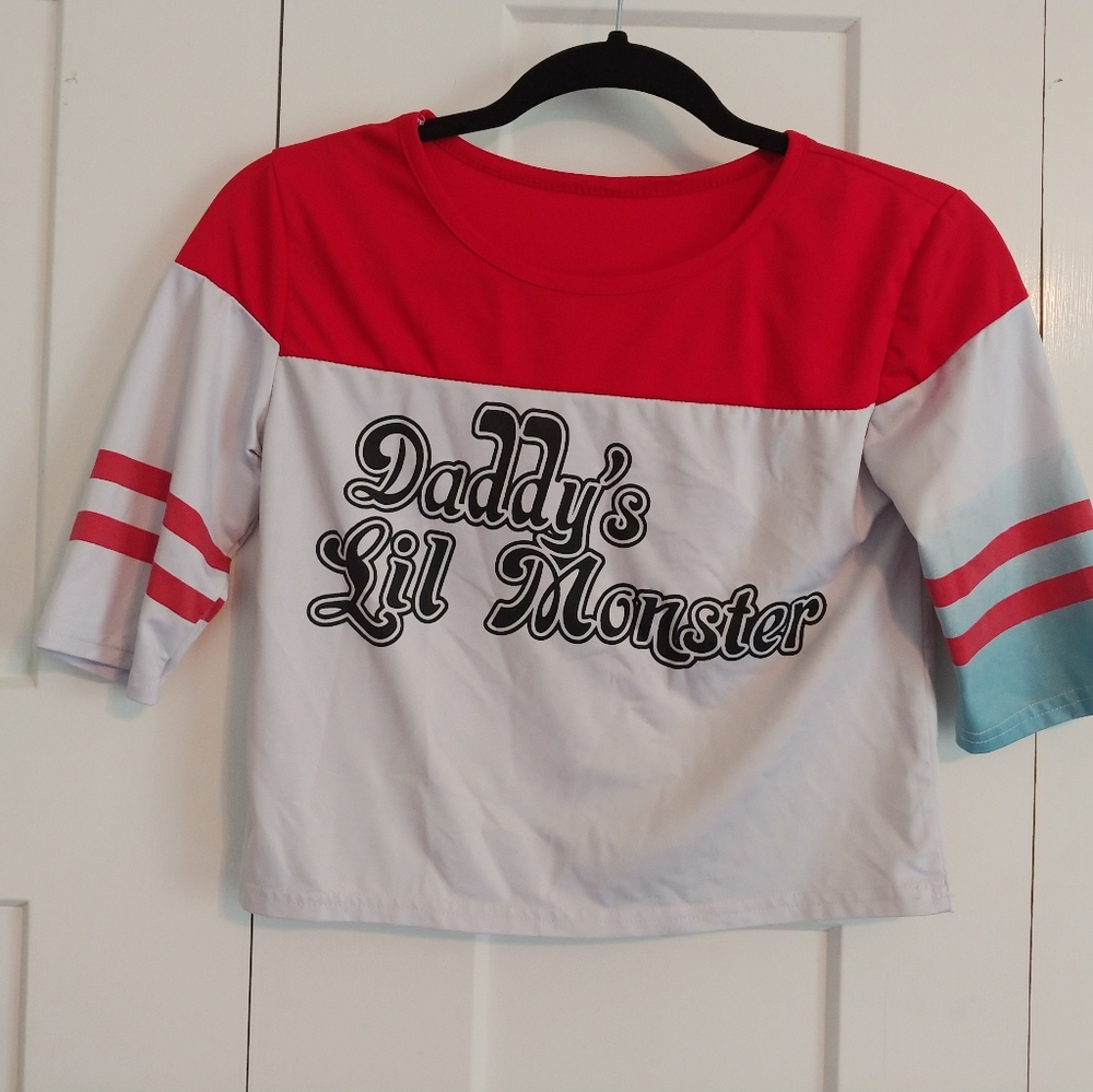 Daddy's Lil Monster Harley Quinn short sleeve